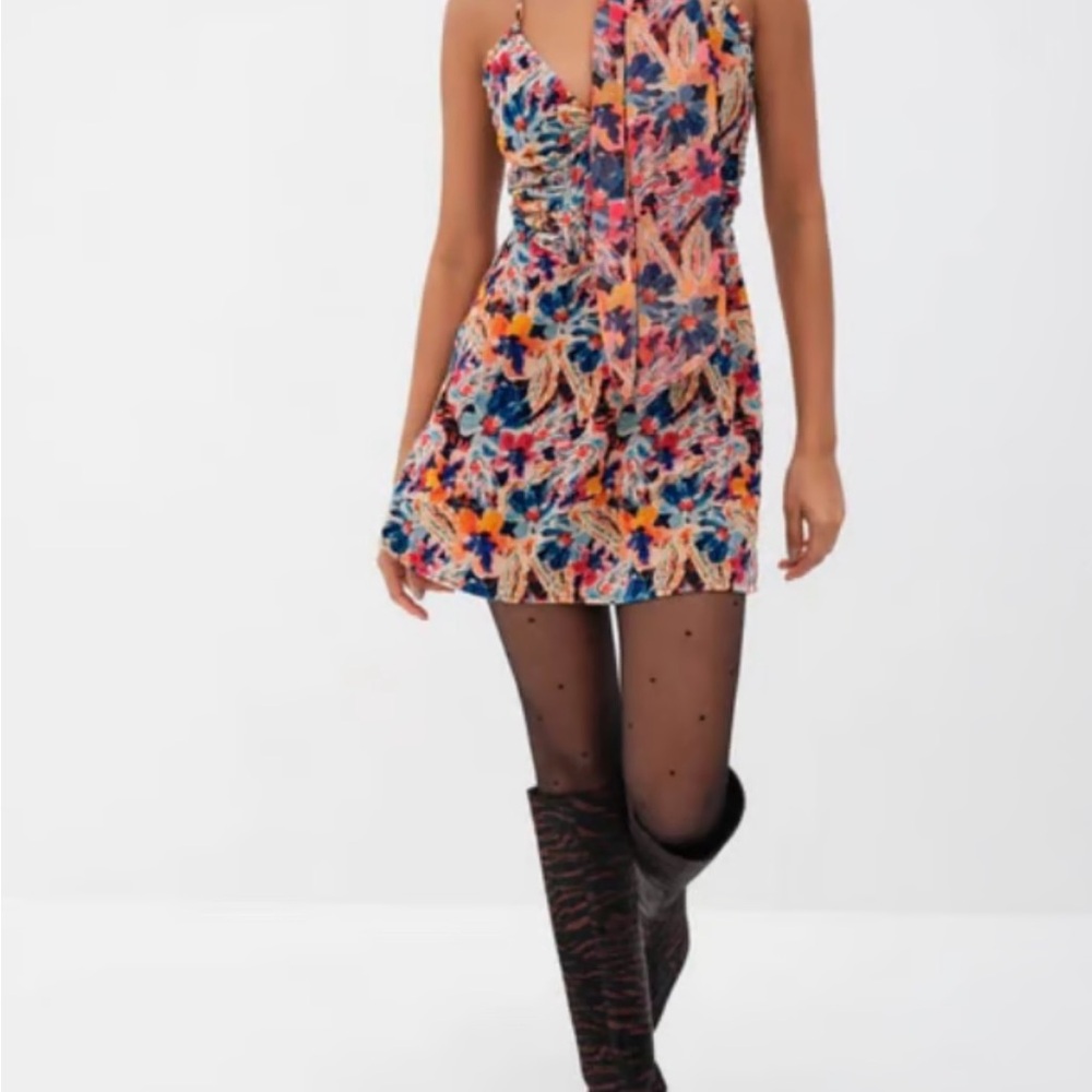 For Love & Lemons Floral Multicolor Dress